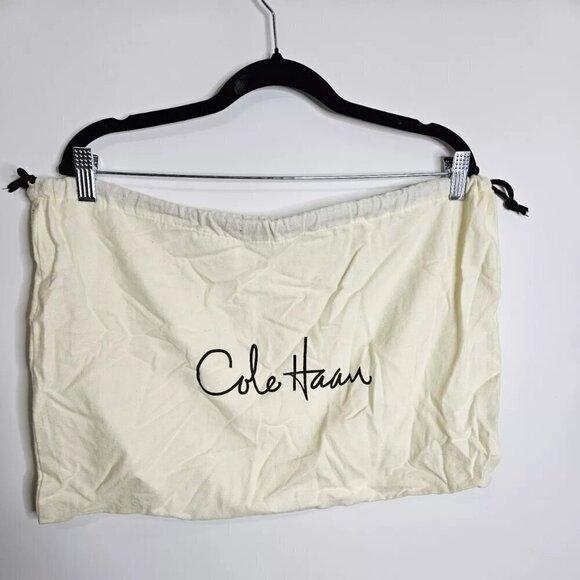 Cole Haan Purse Handbag Tote Beige Dust Bag Cover Protector 21" x 14" - Picture 1 of 5